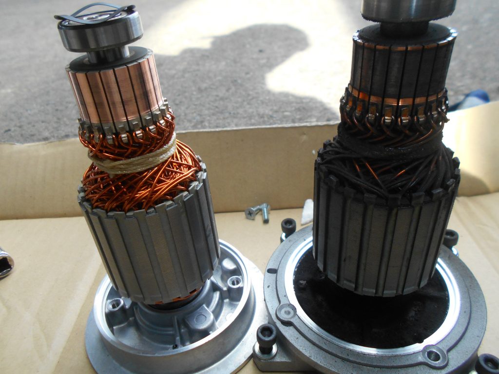 いすゞエルフの日本フルハーフ社製2tウィングウィング開閉不良修理