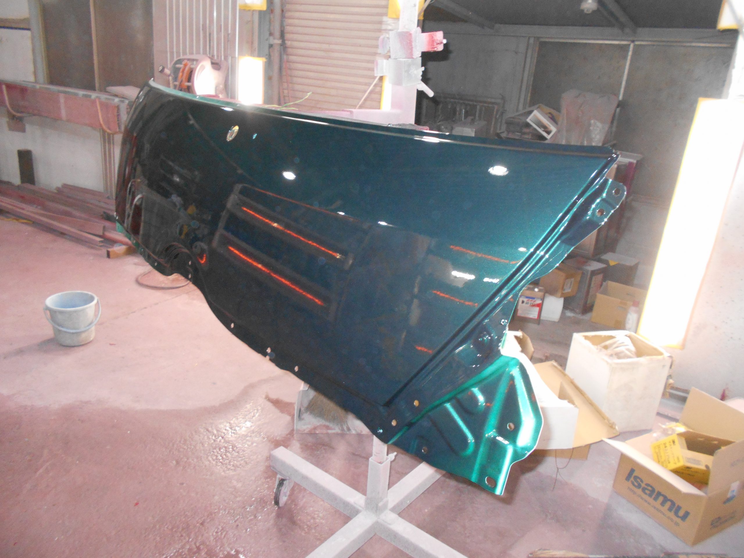 日野　デュトロ　ZXU712　標準幅　フロントパネル　塗装