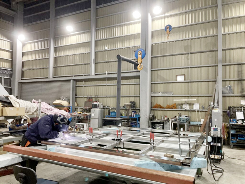 ファイバーレーザー溶接